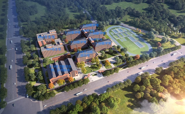 北京房山良鄉大學城高中部項目